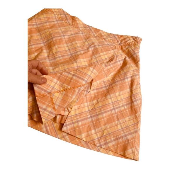 Sonoma Orange Checkered Skort - Picture 4 of 8